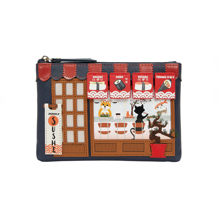 Vendula Sushi - Blue Edition Zipper Coin Purse