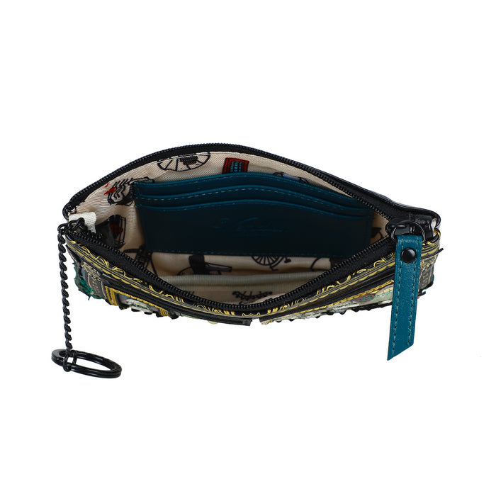 Vendula Between the Covers Bookbinders Zipper Coin Purse