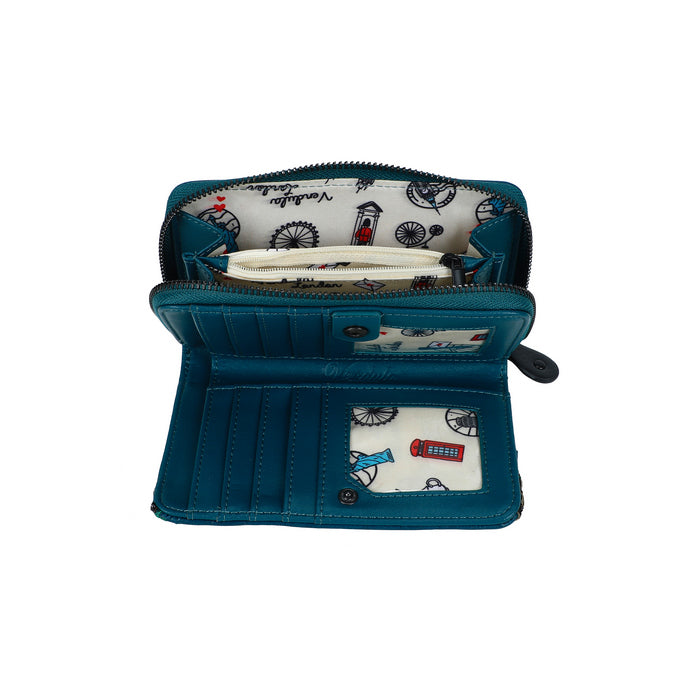 Vendula Between the Covers Bookbinders Medium Ziparound Wallet