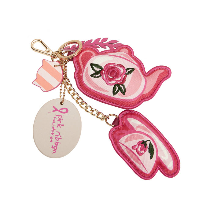 Vendula Perfectly Pink Afternoon Tea Bus Key Charm