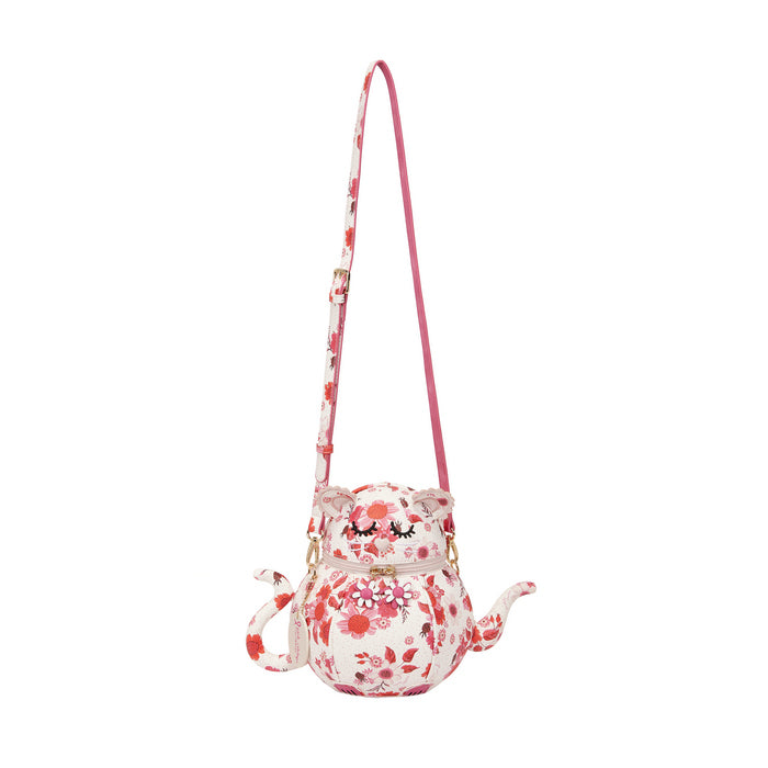 Vendula Perfectly Pink Afternoon Tea Bus Kitty Teapot