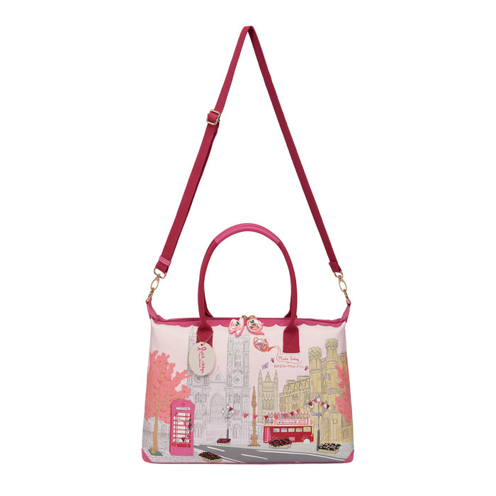 Vendula Perfectly Pink Afternoon Tea Bus Bonnie Weekender