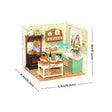 Robotime Rolife Farmhouse Kitchen DIY Miniature House DW024