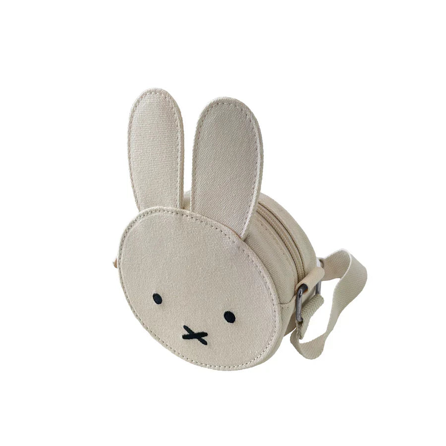 Miffy Crossbody Bag Canvas Ears Pink Small