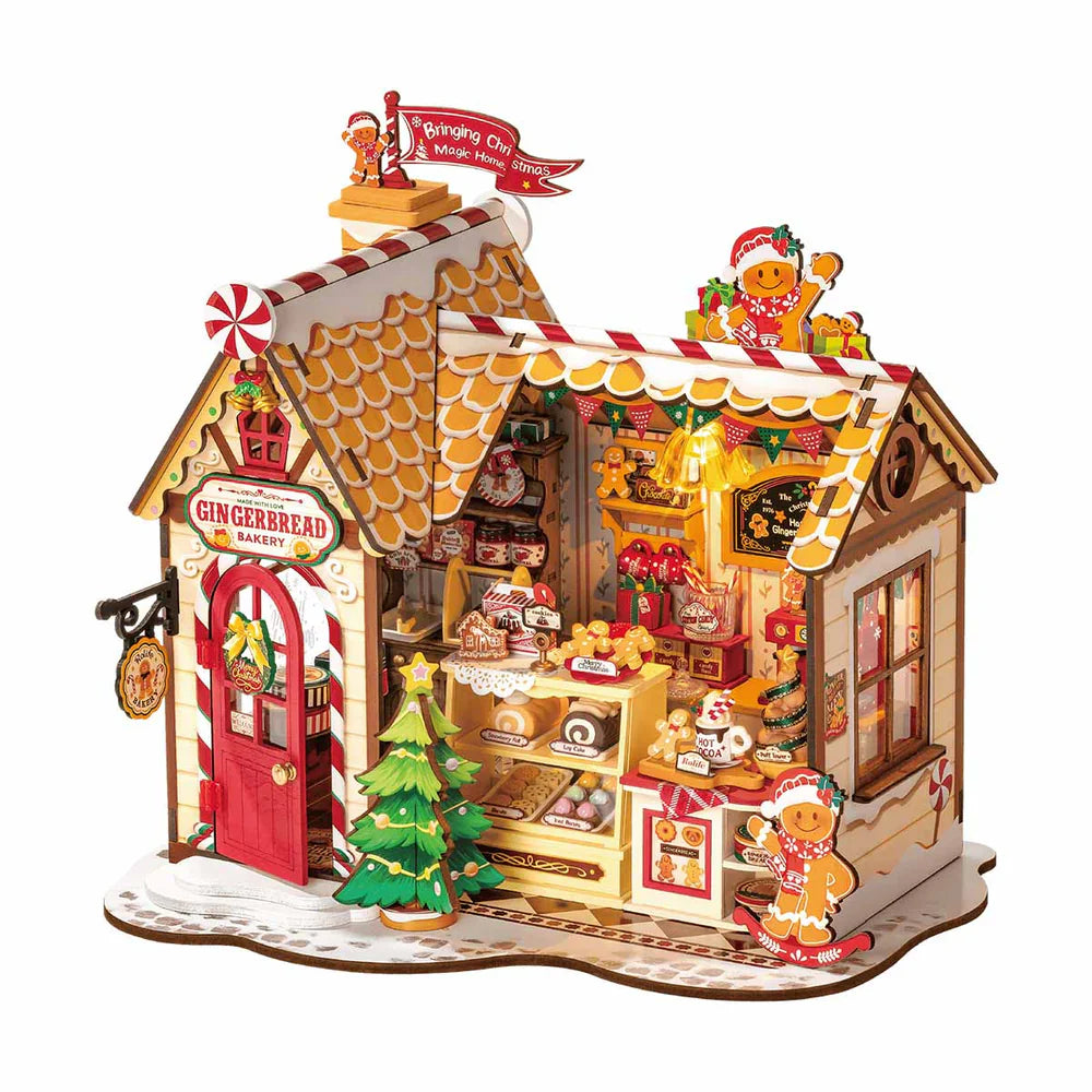 Robotime Gingerbread House DIY Miniature House DG176