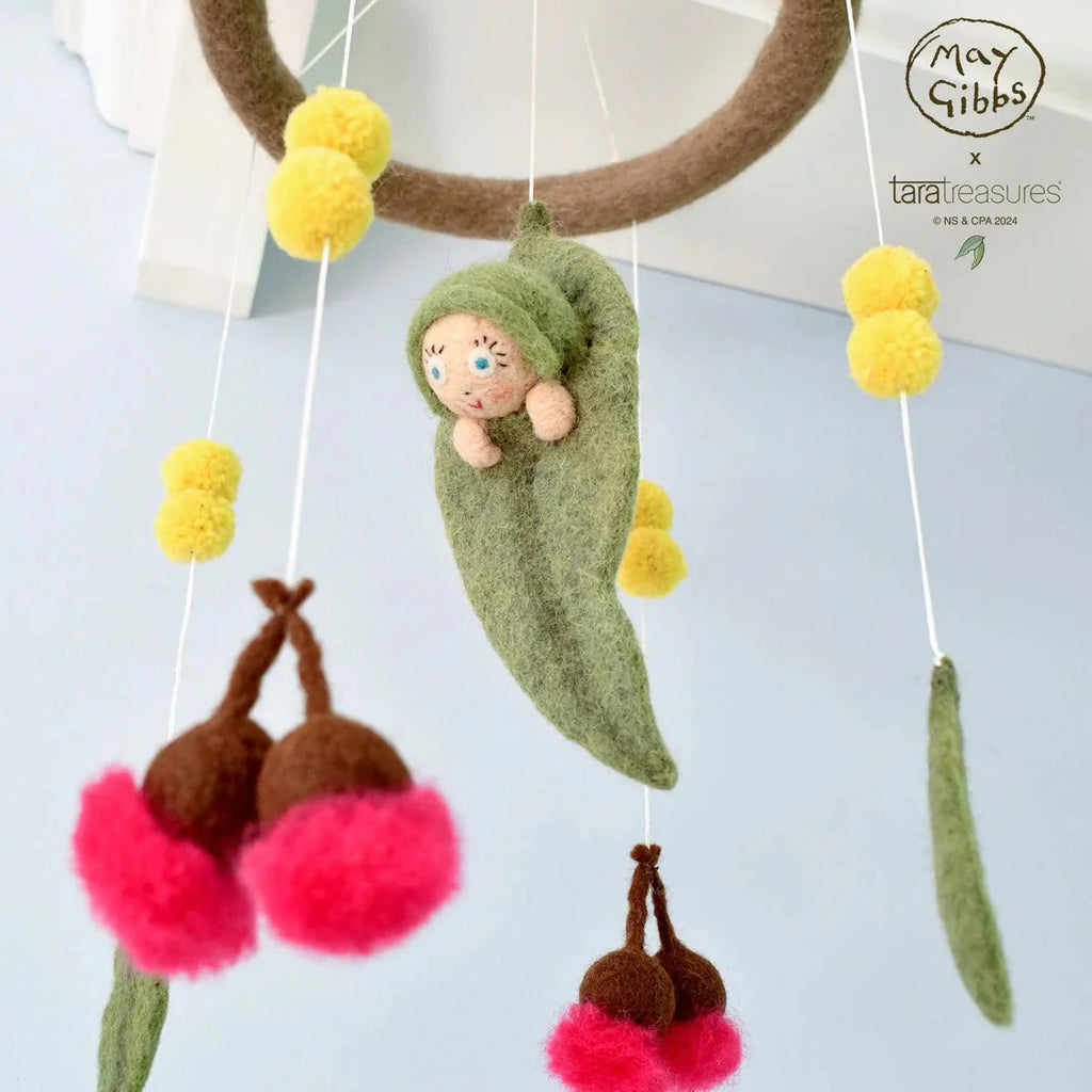 Tara Treasures x May Gibbs Gumnut Baby Cot Mobile
