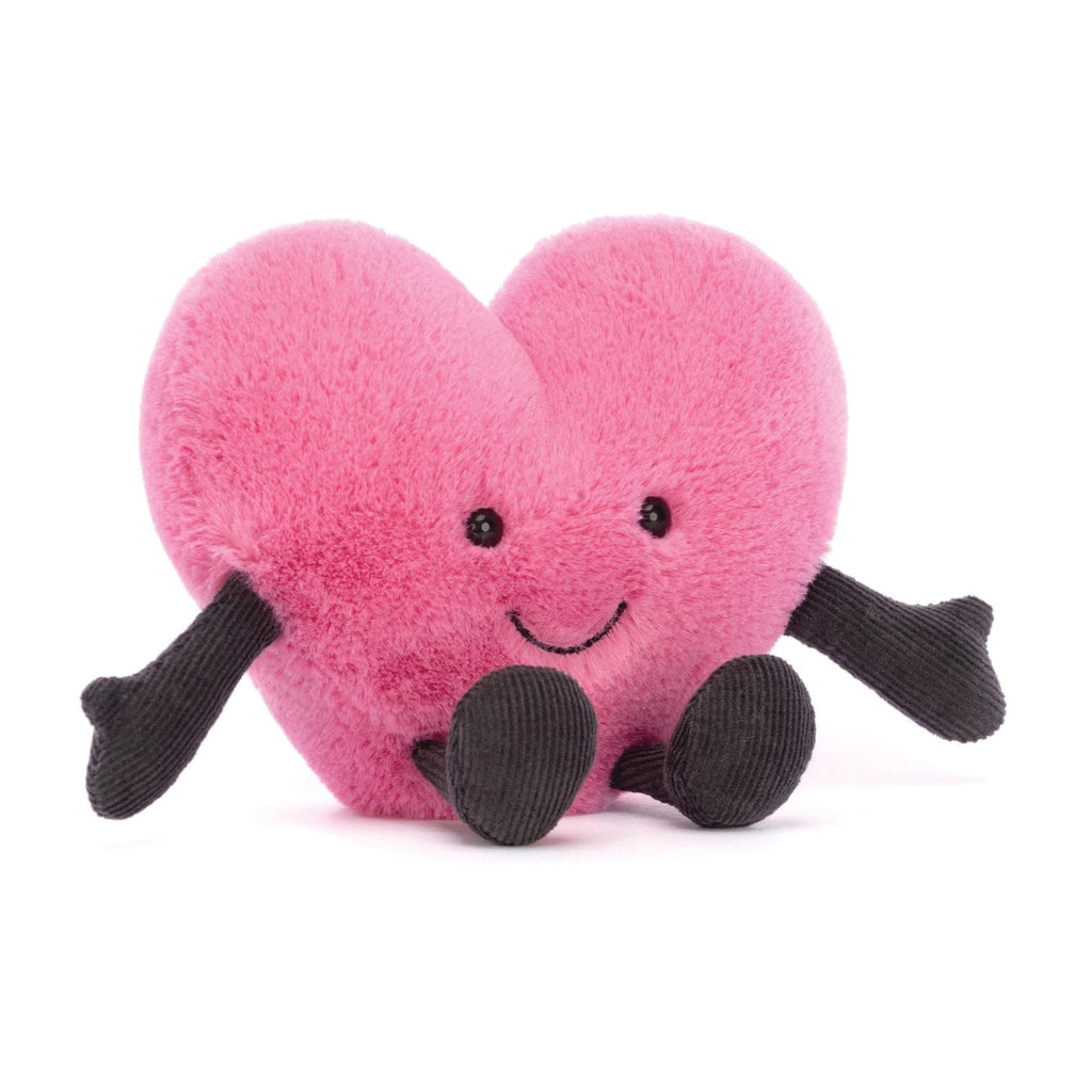 Jellycat Amuseable Hot Pink Heart Little 11cm
