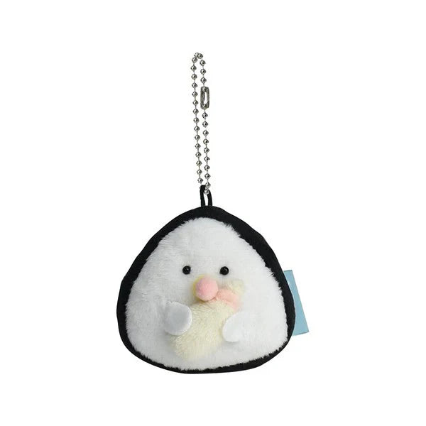 Ippinsha Onigiri-san Plush Keychain - Tempura Rice Ball