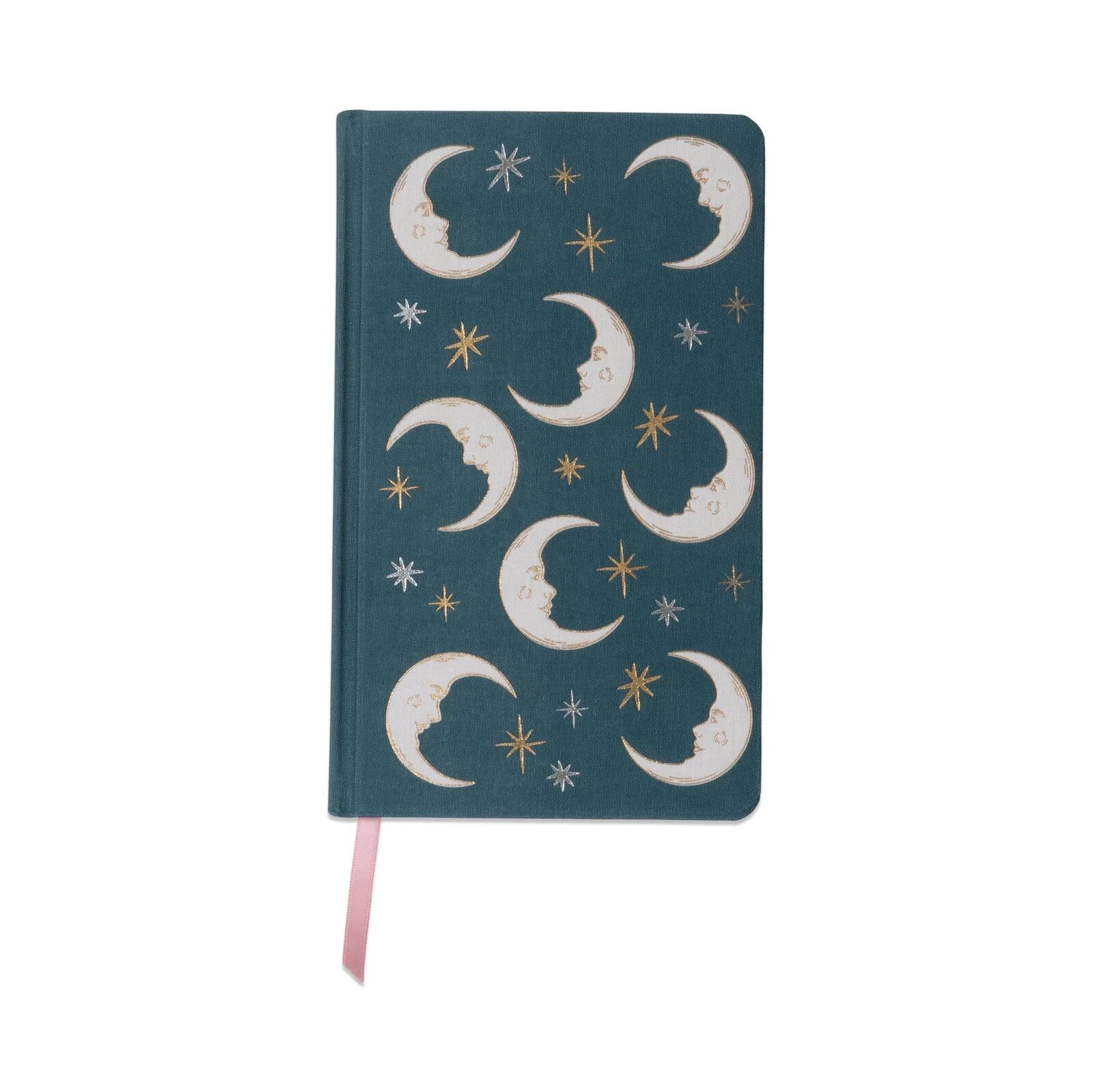 Designworks Ink: FSC Mix Credit Cloth Coloured Journal - Teal Moon