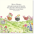 Affirmations - Twigseeds Friendship Card - Many People - K132