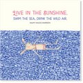 Affirmations - Twigseeds Inspirational Card - Live in the Sunshine - K241