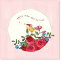 Affirmations - Twigseeds Birthday Card - Happy bird day - K258