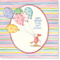 Affirmations - Twigseeds Birthday Card - Balloons - K262