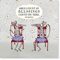 Affirmations - Twigseeds Friendship Card - When I Count - K027