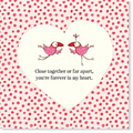 Affirmations - Twigseeds Love Card - Close Together - K299