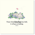 Affirmations - Twigseeds Sympathy Card - Those whom true love has held - K311