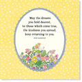 Affirmations - Twigseeds Greeting Card - May the Dreams You Hold - K321