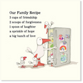 Affirmations - Twigseeds Family Card - Our family recipe - K330