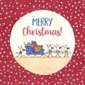 Affirmations - Twigseeds Christmas Card - Merry Christmas - K355