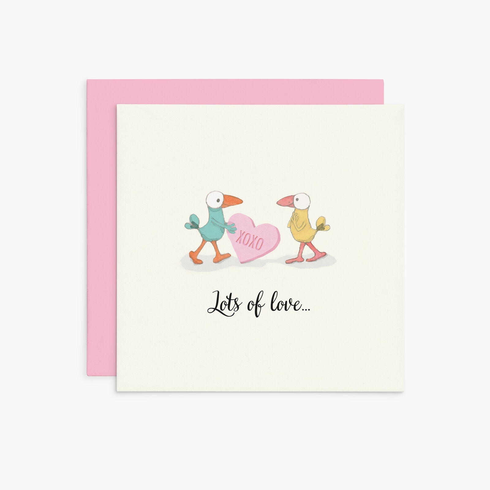 Affirmations - Twigseeds Greeting Card - XOXO Lots of Love - K374
