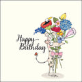 Affirmations - Twigseeds Birthday Card - Bunch of flowers - K47