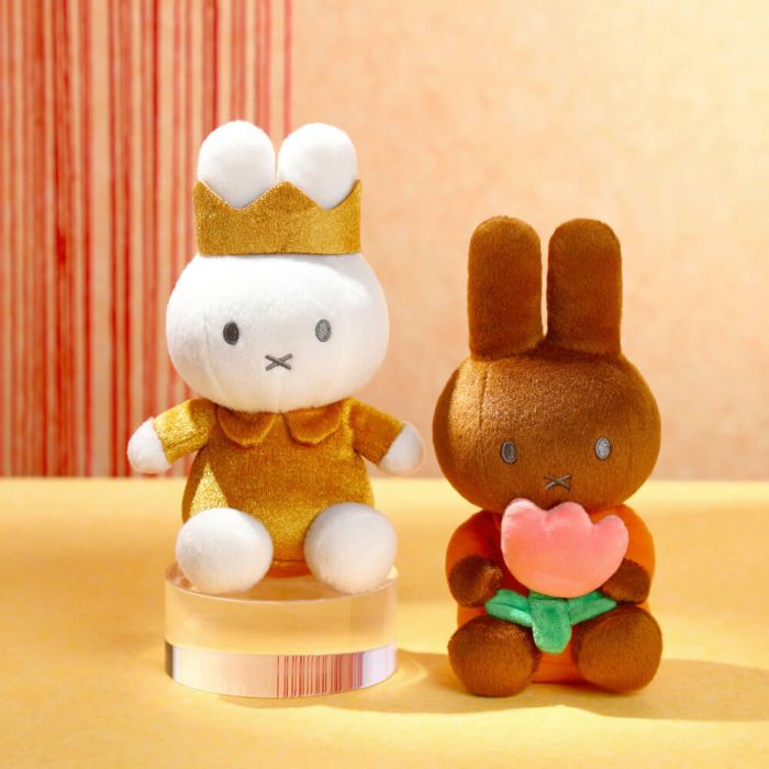 Miffy & Friends Miffy Plush with Crown 20cm