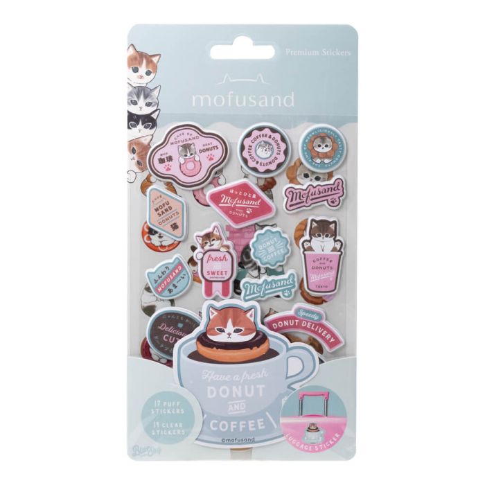 Mofusand Premium Sticker Set