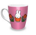 Miffy Mug Relax Miffy Tulips Pink 10cm