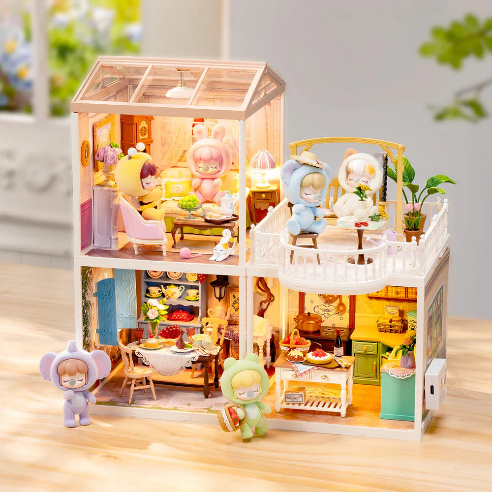 Robotime Rolife Midsummer Dream Yard Super Creator Miniature House DW025