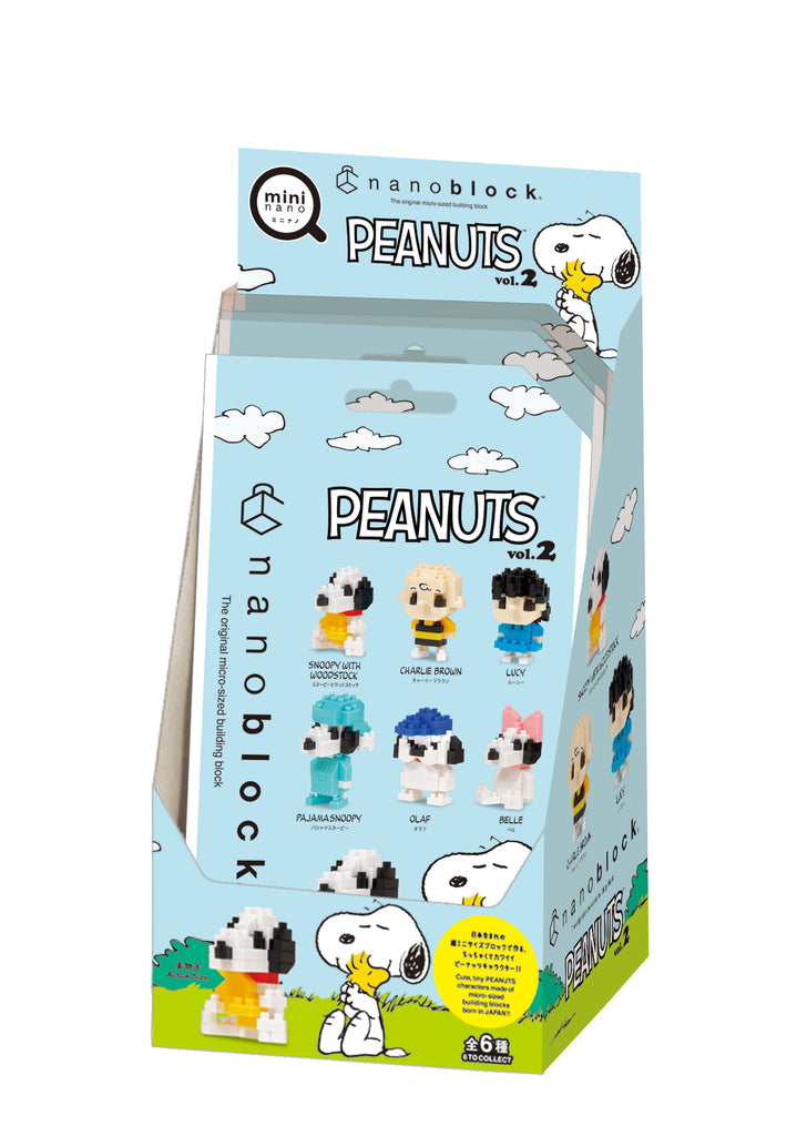 MININANO Peanuts Vol. 2 (6 Designs) Single Pack