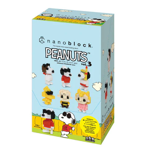 MININANO Peanuts Vol. 3 (6 Designs) Single Pack