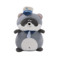 Glee Beanx  – Chubby Series Plush - Officer Nimo the Raccoon 22cm