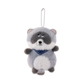 Glee Beanx  – Chubby Series Keycharm - Officer Nimo the Raccoon 13cm