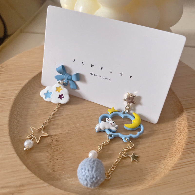 Luninana Earrings -  Skyward Bunny Earrings YBY029