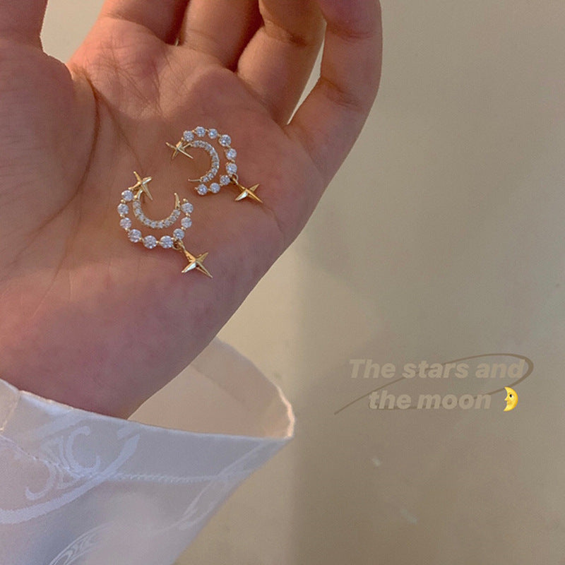Luninana Earrings - Starmoon earrings YX002