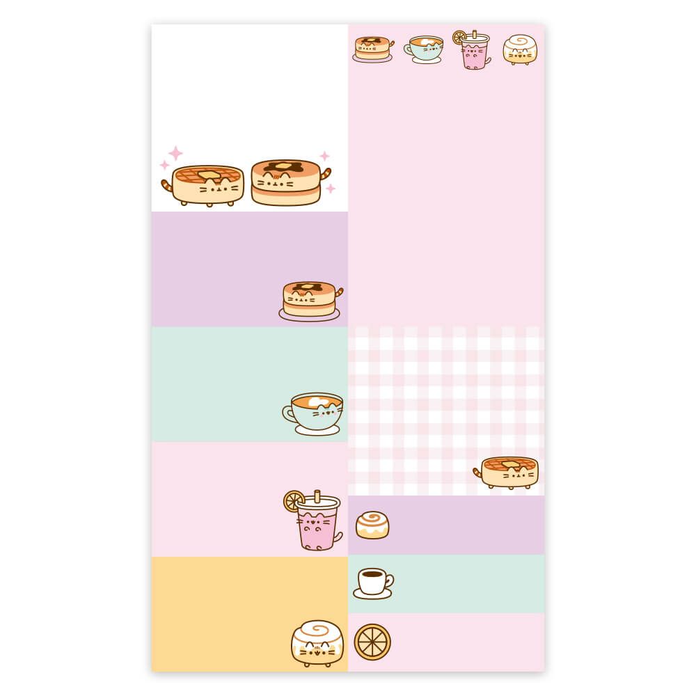 Pusheen  Breakfast Club A5 Notebook + Pen & Sticky Notes Set