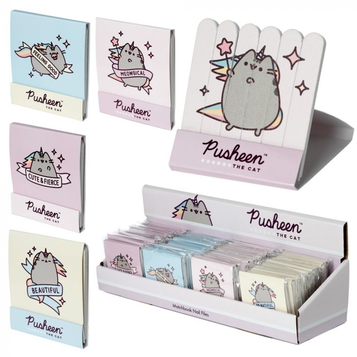 Pusheenicorn Matchbook Nail Files