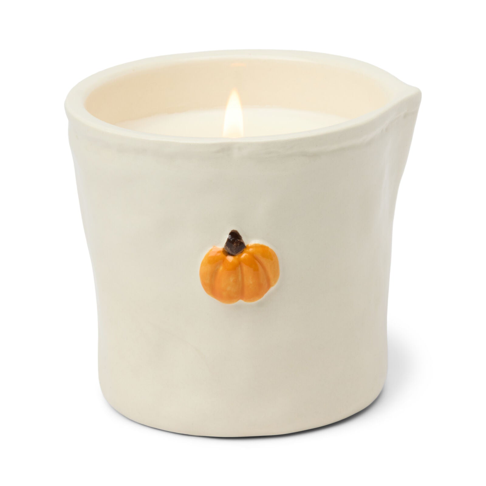 Paddywax Bistro Pumpkin Embossed Ceramic Candle - Pumpkin Spice 8oz/226g