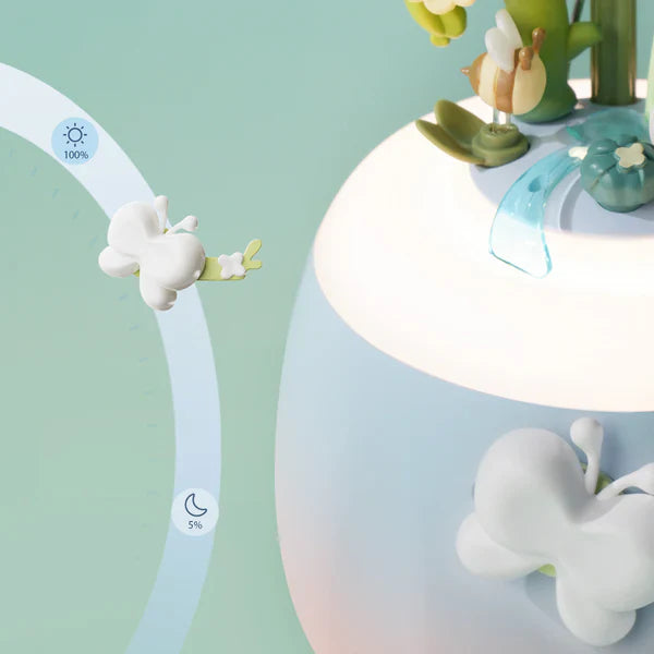 Robotime ROKR Starry Camellia Lamp DIY 3D Flower Night Light