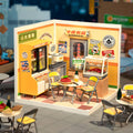 Robotime Rolife Night Out Food Stall DIY Miniature House DW022