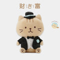 Hapins Happy Wedding Plush Ginger Cat