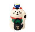 Decole Concombre Figurine - Japanese Green Tea Shop - Lucky Cat
