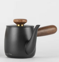 O2H Tea Crane Song Stainless Steep & Sip Tea Pot- Black