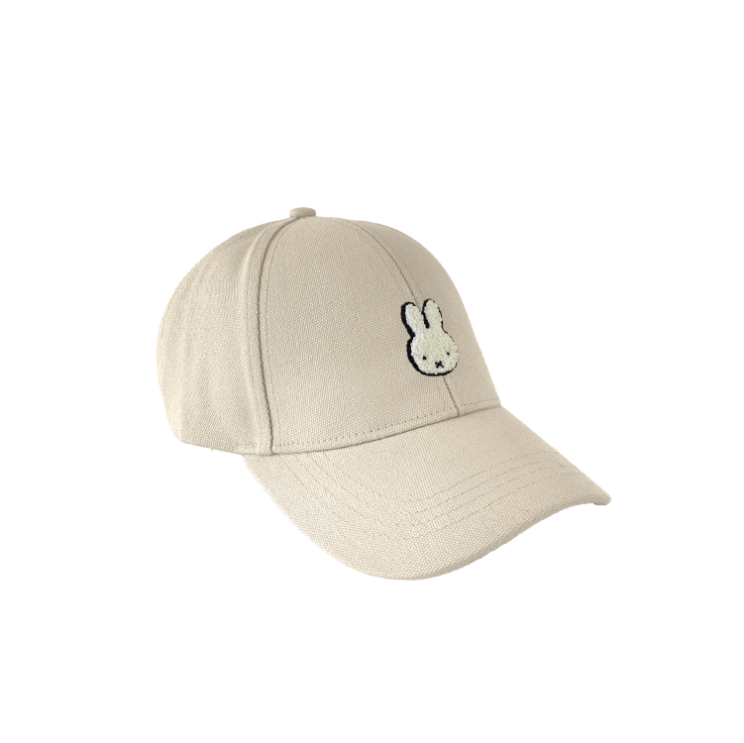 Engelite Miffy Canvas Cap Offwhite (M) 56cm