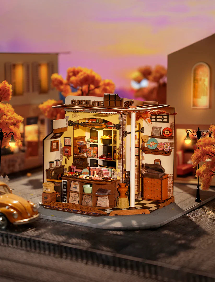 Robotime Rolife Henry's Chocolate DIY Miniature House DG174