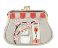 Vendula Sushi - Grey Edition Clipper Coin Purse