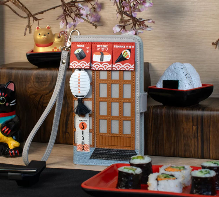 Vendula Sushi - Grey Edition Universal Flip Phone Case