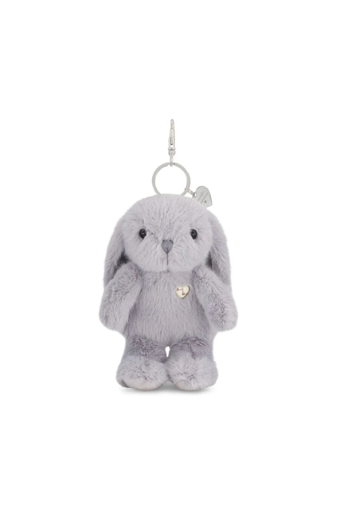 Snuggle Bunnies - Penelope Keyring - Silver