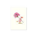 Affirmations - Twigseeds Mini Card - Bird with Flower - T341
