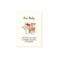 Affirmations - Twigseeds Mini Baby Card - Littlest feet - T354